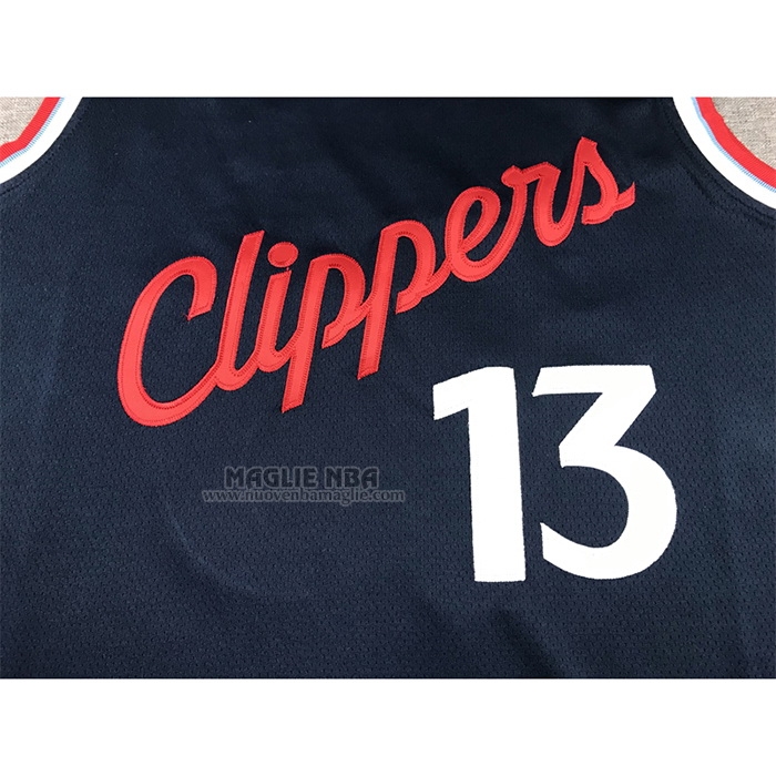 Maglia
 Paul George NO 13 Los Angeles Clippers Icon 2024-25 Blu

